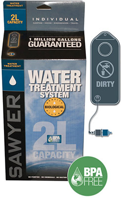 Sawyer 2 Liter Water Filtration System